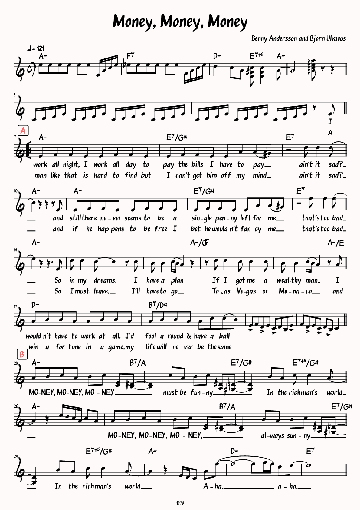 Sheet Music